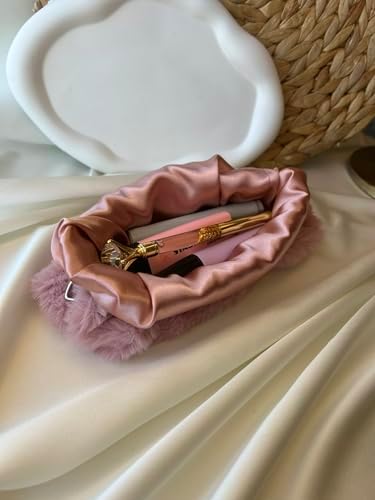 Peluş Kalemlik Kalpli Astarlı Kalem Kutusu