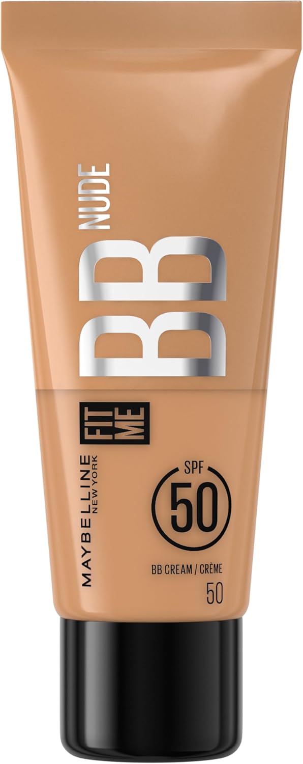 New York Fit Me Nude Cilt Bakımı Etkili Nemlendirici SPF50 BB Krem - 50
