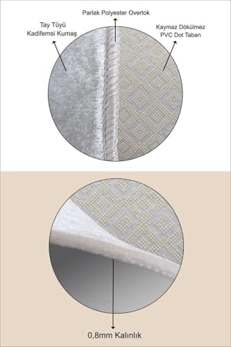 Pelangi Çapa Gemici Denizci Desenli Dijital Baskı Yıkanabilir Kaymaz Taban Mavi Erkek Çocuk Odası Halısı, Mavi 160 x 300