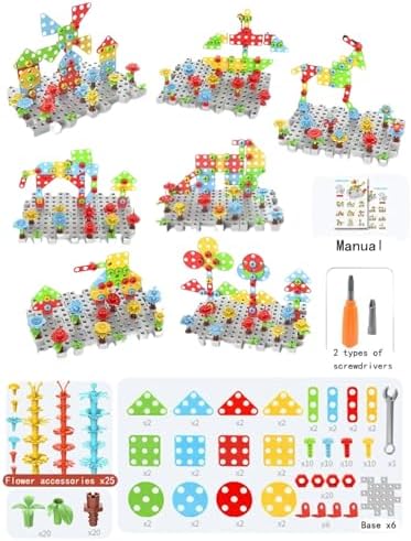 Alternative view of Giffy / Oyuncak 3D Yaratıcı 340 Parça Tamir Seti Pilli Matkaplı Sök Tak Çantalı Eğitici Tamir Setim