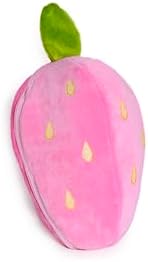 Özgüner Oyuncak Pelüş Çilek Tavşan,Fermuarlı Meyve Çantasında Nakışlı,40 cm,Pembe, Kırmızı, Karpuz, Ananas, Havuç Model Seçenekleri,Paskalya,Çilek Tavşan (Pembeçilek)