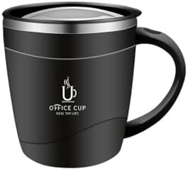 304 L Çelik Siyah Soğuk 500 ml Kahve El Termos Kupa Mug cin558sy