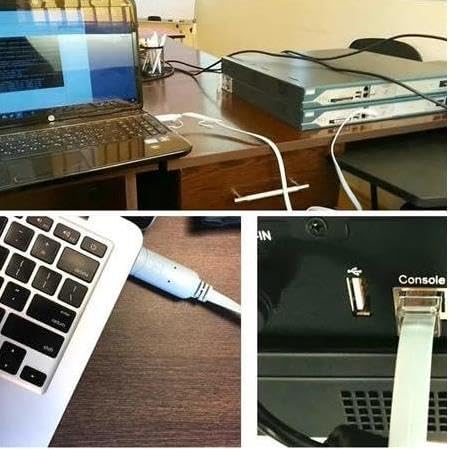 Alternative view of 3852a Usb Konsol Consol Rj45 USB 2.0 to Konsol Kablosu – 1.8m (CH340 Chipset) Router & Switch Uyumlu CH340 Kablosu