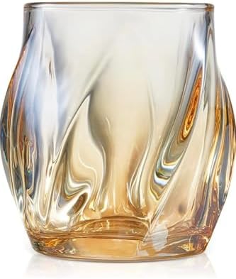 Alternative view of 1 Adet 250 ml Kehribar Rengi İskandinav Tarzı Viski ve Kokteyl Bardağı