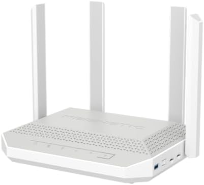 Alternative view of Keenetic Hopper 4G+ AX3000 Wi-Fi Mesh Ebeveyn Kontrol Fiber VPN Router 4G Modem Cat.6 5x1Gbit/s 2xSIM Slot USB3.0 KN-2312