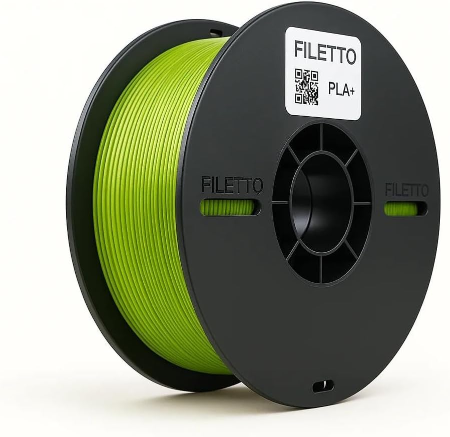 Filetto Pla+ Filament 1.75mm 1 Kg - Haki Yeşili