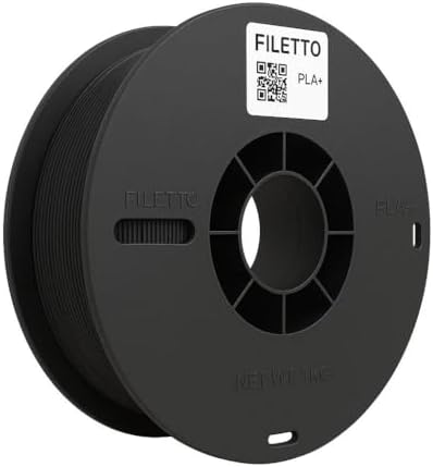 Filetto Pla+ Filament 1.75mm 1 Kg - Siyah
