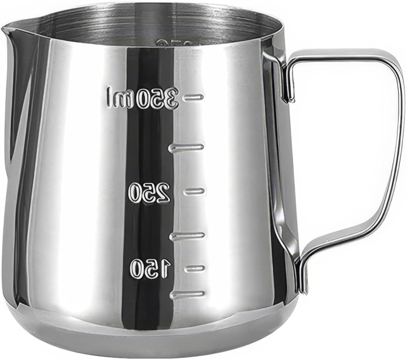 Alternative view of 304 Çelik 350 ml Kahve Süt Köpürtme Potu Sütlük Pitcher cin502