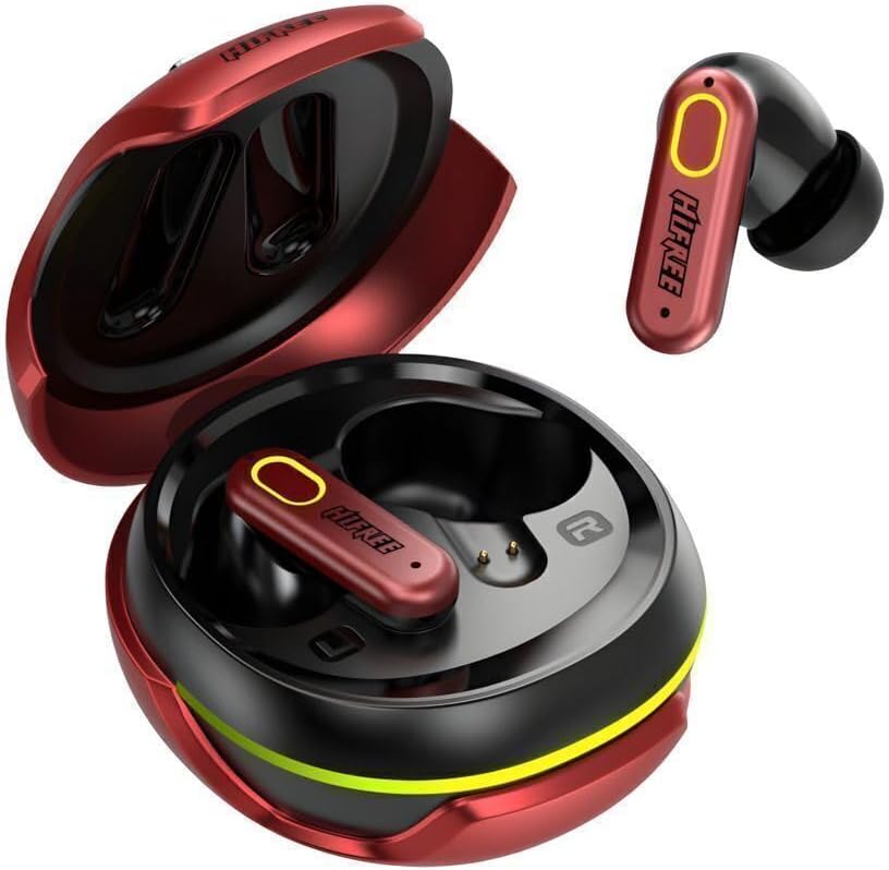 Buds 1 ANC Bluetooth Kulaklık RGB, Kırmızı