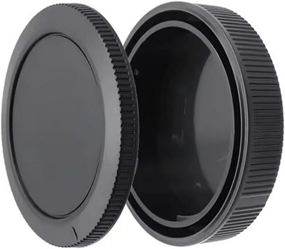 Alternative view of R Serisi Uyumlu Gövde Kapağı + RF Lens Arka Kapak Seti – EOS R, R5, R6, R7, R10, RP, R8 Uyumlu – Lens ve Sensör Koruma Kapağı