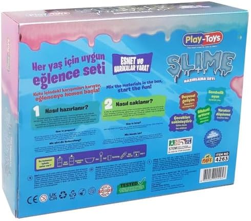 Alternative view of DIY Slime Hazırlama Seti, Pufidik Bulut Slime Kiti, STEM Destekli Duyusal ve Yaratıcı Oyuncak, 3+ Yaş Çocuklar İçin