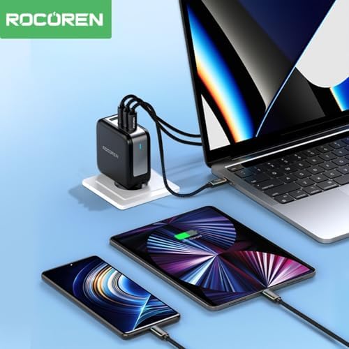 Alternative view of 100W Type-C to Type-C RGB Aydınlatmalı Örgülü Şarj ve Data Kablosu 1 Metre
