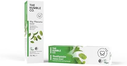 The Humble Co. Fresh Mint Florürlü Diş Macunu 75 ml (2 paketi)