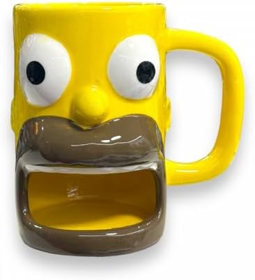 Alternative view of The Simpsons Homer Baba Seramik 3D Kupa Bardak