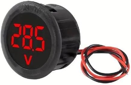 Alternative view of DC 4-100V Dijital Voltmetre Kırmızı LED – Araç, Tekne, Karavan, Motosiklet Uyumlu