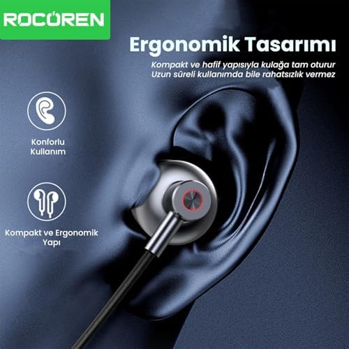 Alternative view of 3.5mm Girişli Mikrofonlu Kablolu Kulak İçi Kulaklık