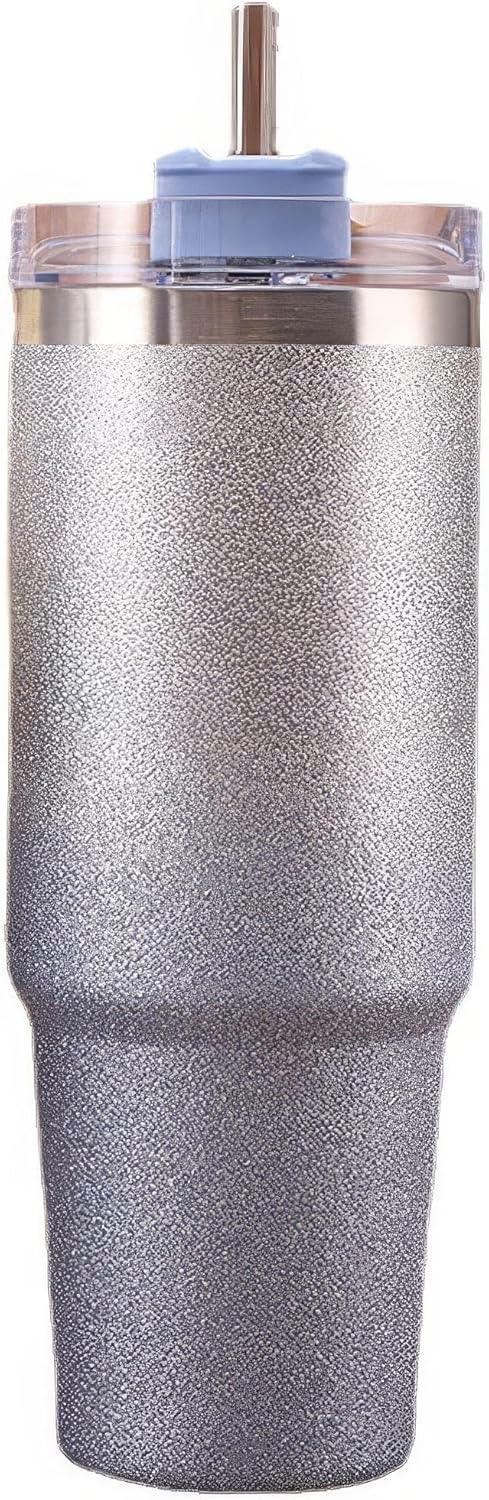 Alternative view of 304 L Çelik Mavi Işıltılı 890 ml Pipetli Soğuk El Termos cin940mv