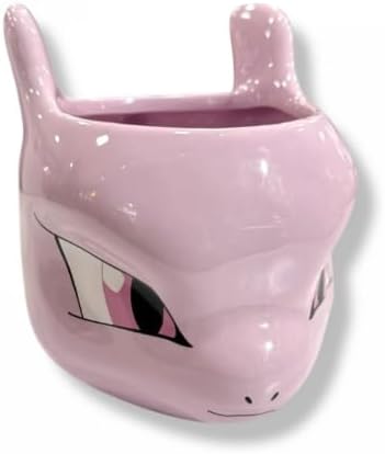 Alternative view of Pokemon Mewtwo 3D Tasarımlı Seramik Kupa, Pembe
