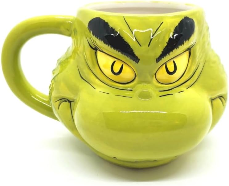 Grinch Christmas Özel Tasarım 3D Kupa Bardak