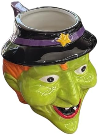 Yeşil Cadı 3D Tasarım Kupa Bardak