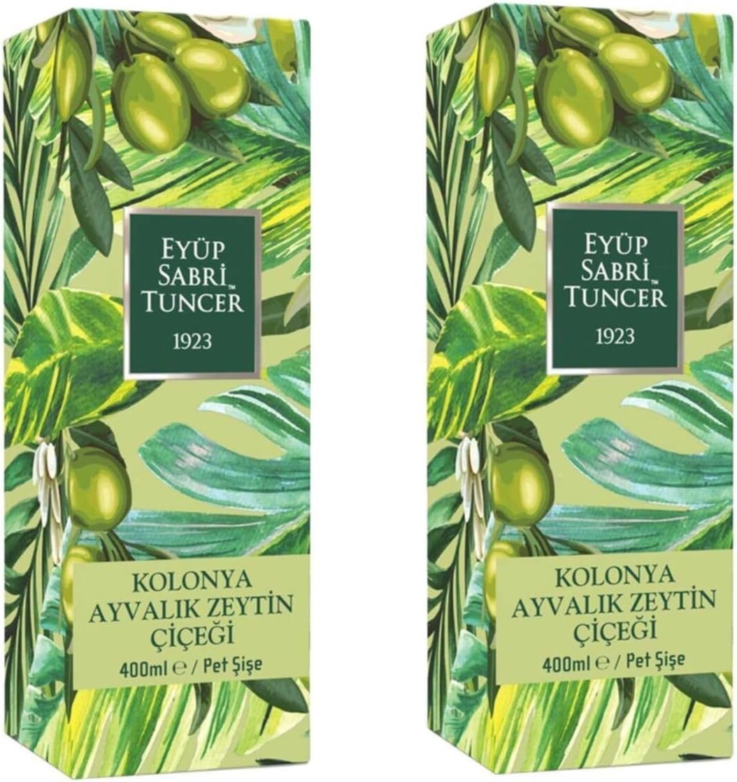 Ayvalık Zeytin Çiçeği Kolonyası 400 ML x 2