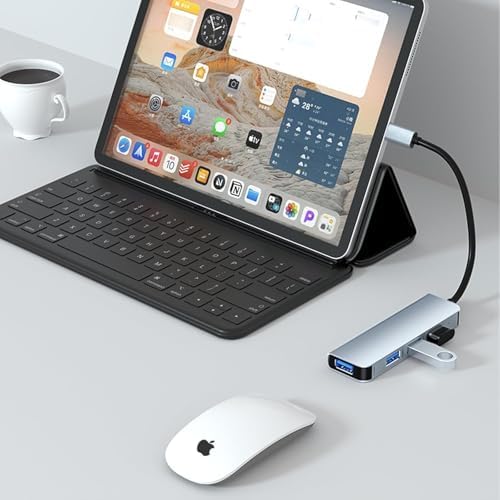 Alternative view of ÇOK FONKSİYONLU PD USB TYPE C ÇOĞALTICI HUB HER İHTİYACI GİDERECEK ÇEŞİT MEVCUTTUR (USB VE TYPE C PD, USB ÇOKLAYICI 4 LÜ HUB-11)