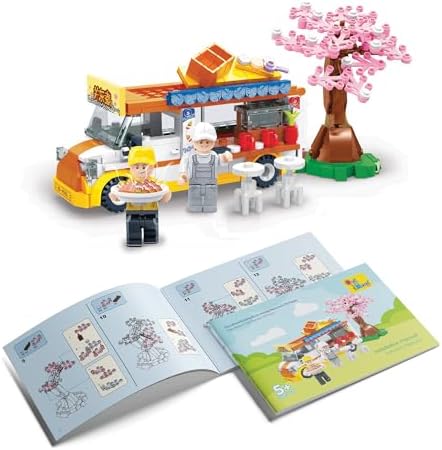 Ogi Mogi Toys Eğitici Bloklar Mobil Restoran 310 Parça Yapı Seti