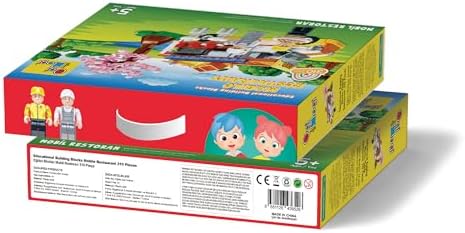 Alternative view of Ogi Mogi Toys Eğitici Bloklar Mobil Restoran 310 Parça Yapı Seti