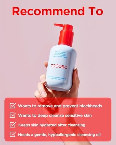 TOCOBO Calamine Pore Control Cleansing Oil 20ml - Siyah Nokta & Sebum Dengeleyici Vegan Temizleme Yağı