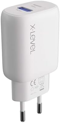 33W Yüsek Hızlı Şarj Adaptörü, Type-C, PD ve QuickCharge Destekli, PD/PSS Teknolojisi Destekli, Tüm Cihazlara Uyumlu Akıllı Çip, Akım Korumalı, 3 Kata Kadar Güçlü Şarj, Beyaz (XC4021)