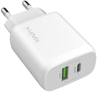 Alternative view of 33W Yüsek Hızlı Şarj Adaptörü, Type-C, PD ve QuickCharge Destekli, PD/PSS Teknolojisi Destekli, Tüm Cihazlara Uyumlu Akıllı Çip, Akım Korumalı, 3 Kata Kadar Güçlü Şarj, Beyaz (XC4021)