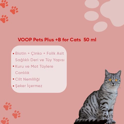 VOOP Plus+B For Cat 50 ml Tamamlayıcı Yem