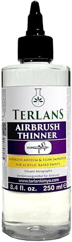 İnceltici 250 ml Thinner Improver Model Boyama için Akrilik Bazlı İnceltici, Akışkanlık & Detay Kontrolü