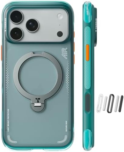 Ostand Q3 Air Telefon için 17 Pro Max Kılıf Koruma Kapağı 17,5 cm G Yeşil