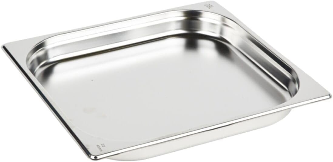 Paslanmaz Çelik Gastronom/gastronorm Küvet Gn 2/3-40 (35,4 X 32,5 X 4 CM)