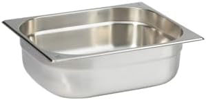 Paslanmaz Çelik Gastronom/gastronorm Küvet Gn 1/2-100 (32,5 X 26,5 X 10 CM)