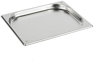 Paslanmaz Çelik Gastronom/gastronorm Küvet Gn 1/2-20 (32,5 X 26,5 X 2 CM)
