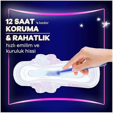 Alternative view of Orkid Platinum Hijyenik Ped Gece Esktra Plus (Boy 5) 5 Adet Ped