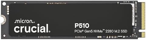 Alternative view of P510 1TB PCIe Gen5 CT1000P510SSD