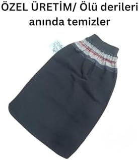 Alternative view of Floş Kese Bilekten Lastikli Eldiven Vücut Kesesi Ölü Derileri Anında Temizler