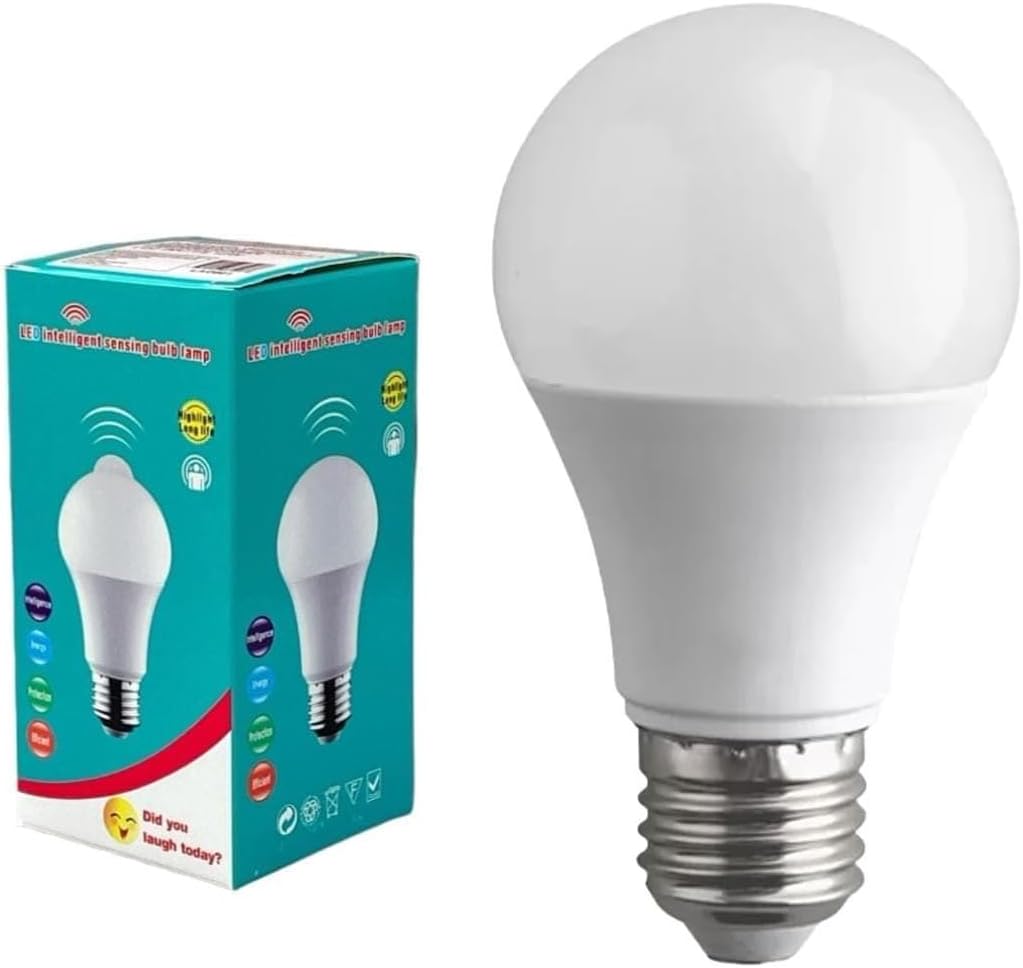 Alternative view of Hareket Sensörlü 7 Watt 6500K Beyaz Led Ampul, kendinden sensörlü,