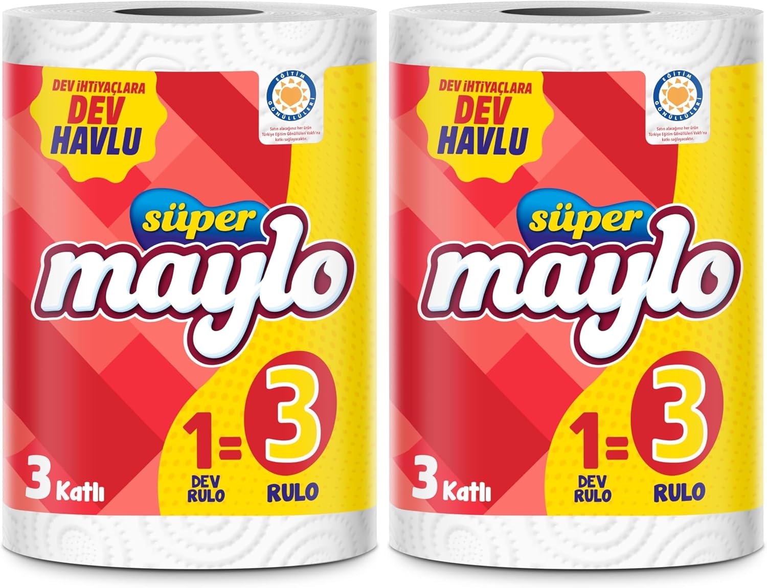 Süper Maylo Dev Havlu 2li paket