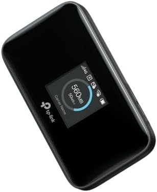 Alternative view of M7750 | 600 Mbps LTE-Advanced Mobile WiFi | 4G Cat12 Modem | Çift Bant 867 Mbps + 300 Mbps | 32 Cihaz Desteği | 3280 mAh Batarya | 15 Saate Kadar Kullanım | MicroSD | tpMiFi Uygulaması