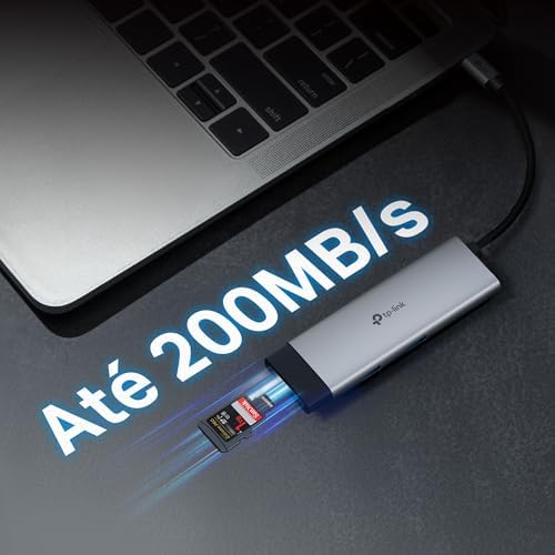 UH7021C | USB-C 7’si 1 Arada Hub | 4K@60Hz HDMI, 100W PD, 3× USB 3.0, SD & microSD UHS-I (200 MB/s), Tak-Çalıştır, Alüminyum Tasarım