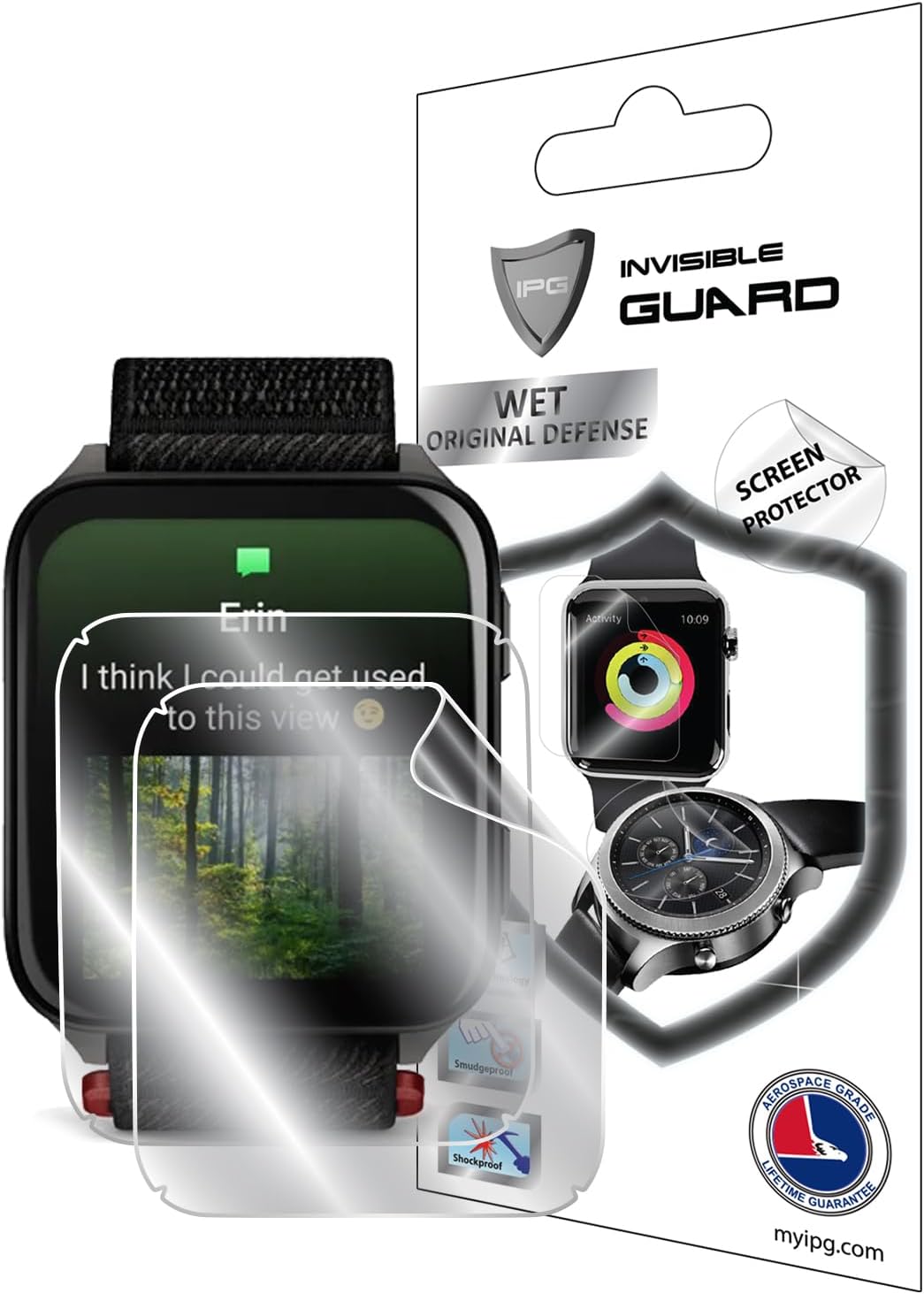 Alternative view of Venu X1 Hydrogel (İnce TPU) ile uyumlu IPG Ekran Koruyucu (2 Adet)