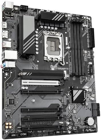 Alternative view of GIGABYTE B760 DS3H LGA1700 DDR5 7600MHz(OC) PCIe 5.0 M.2 NVMe Gigabit LAN ATX Anakart