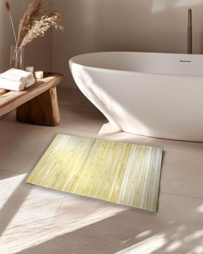 Eko Serisi 50x80 cm Doğal Bambu Banyo Paspası