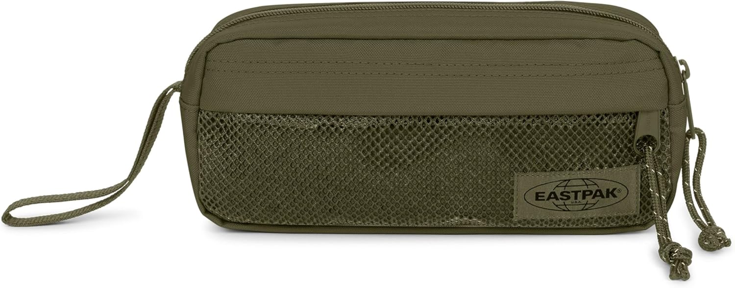 Alternative view of EASTPAK DOUBLE POUCH Çocuk KALEM ÇANTASI Dark Grass M