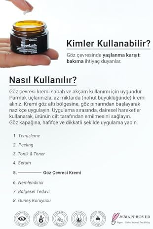 Alternative view of the newlab. Aydınlatıcı ve Yaşlanma Karşıtı Göz Kremi