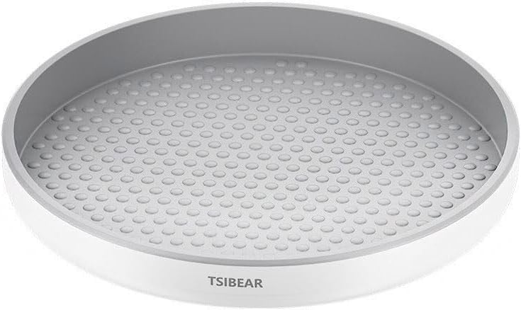 Alternative view of 360° Dönen 25 cm Mutfak Kiler Banyo Düzenleyici Döner Raf cin876
